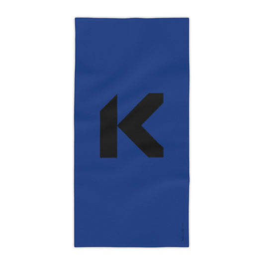 KAOS DARK BLUE Beach Towel - Kaos Crew Clothing 