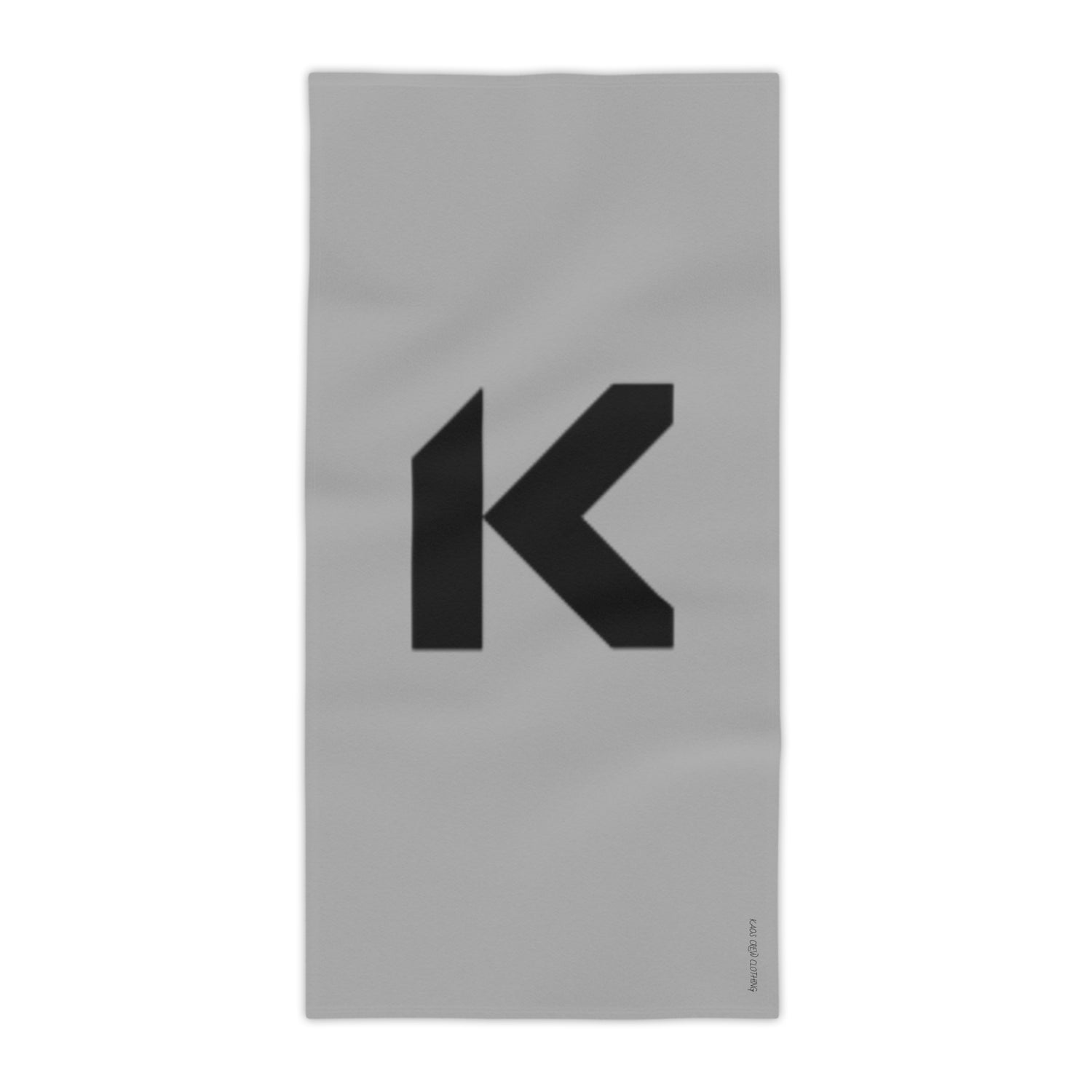 KAOS LIGHT GREY Beach Towel - Kaos Crew Clothing 