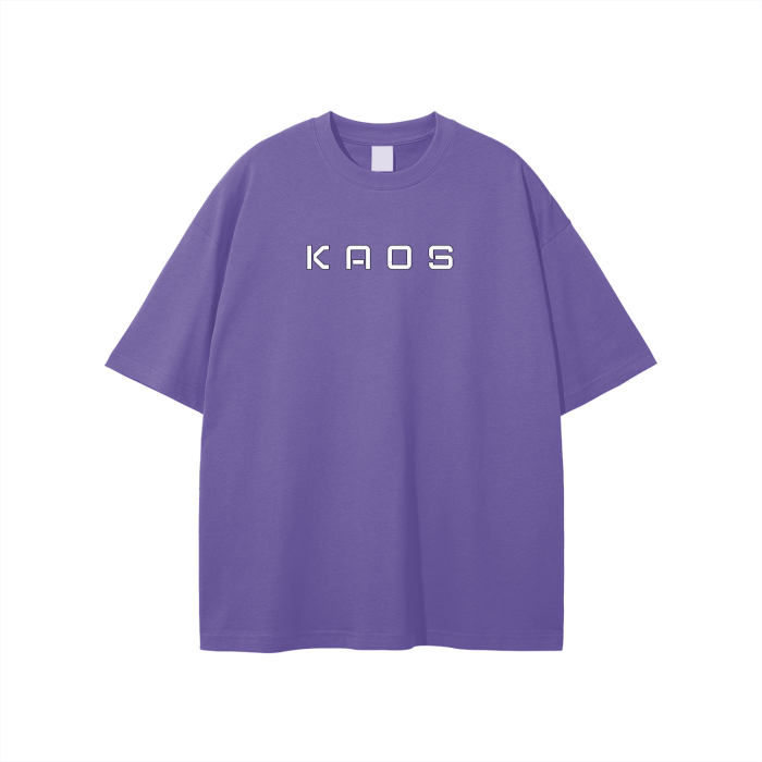 KAOS LOGO LOOSE FIT TEE - Kaos Crew Clothing 