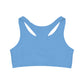 KAOS BLUE Seamless Sports Bra - Kaos Crew Clothing 