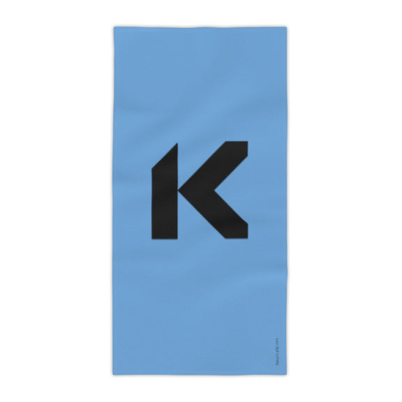 KAOS LIGHT BLUE Beach Towel - Kaos Crew Clothing 