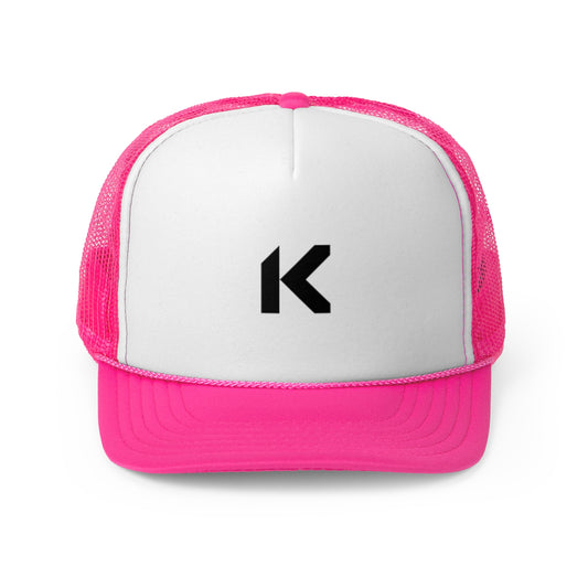 K LOGO Trucker Caps