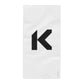 KAOS WHITE Beach Towel - Kaos Crew Clothing 