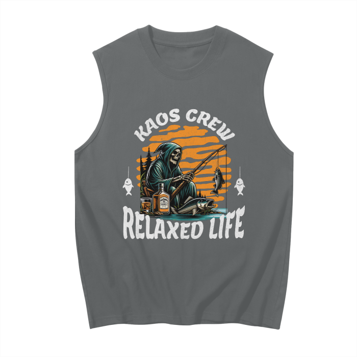 KAOS RELAXED LIFE TANK TEE - Kaos Crew Clothing 